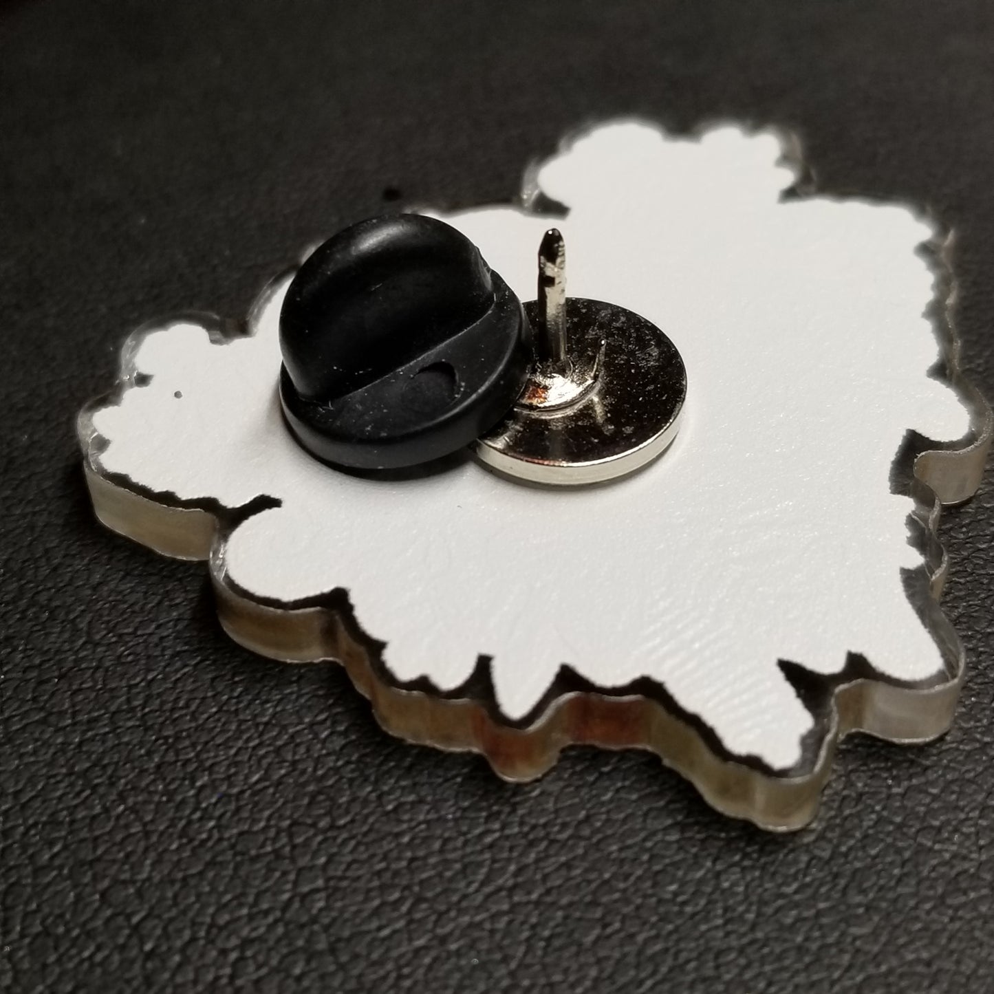Naps and Nails Skull Pin