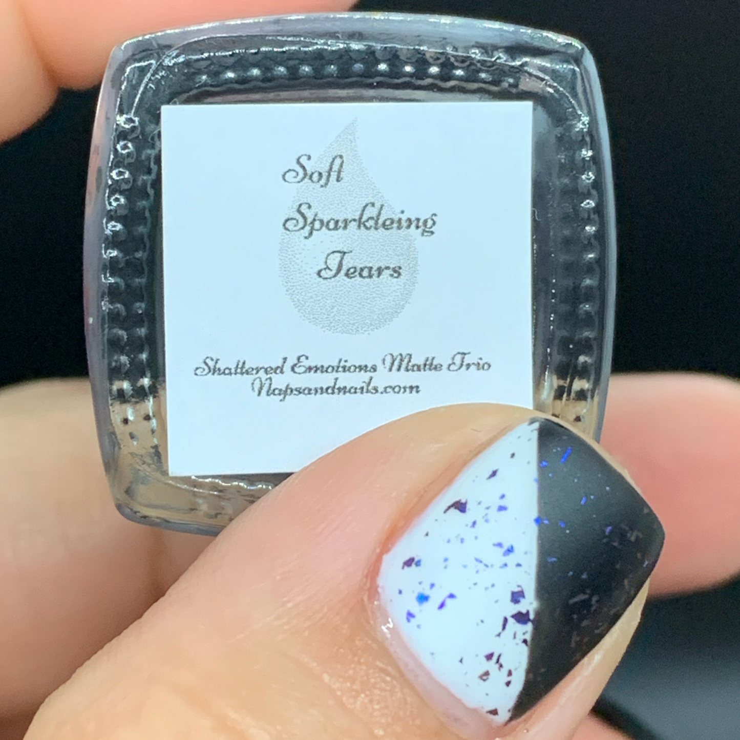 Shattered Emotions Matte Topper Trio